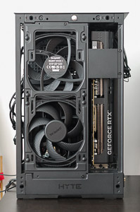 "The final build without side panels"