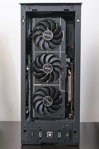 "The final GPU power cable routing"