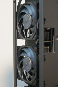 "Tight fit, thanks to the GPU being 1mm over the maximum supported thickness of HYTE Revolt 3 case"