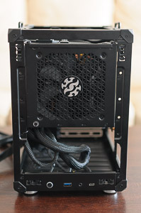 "The _ADATA XPG PYLON 550W_ ATX PSU fits inside _Jonsbo C6-ITX_ case"