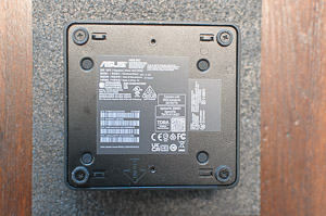 "Unscrew the 4 bottom screws and remove the bottom plate"